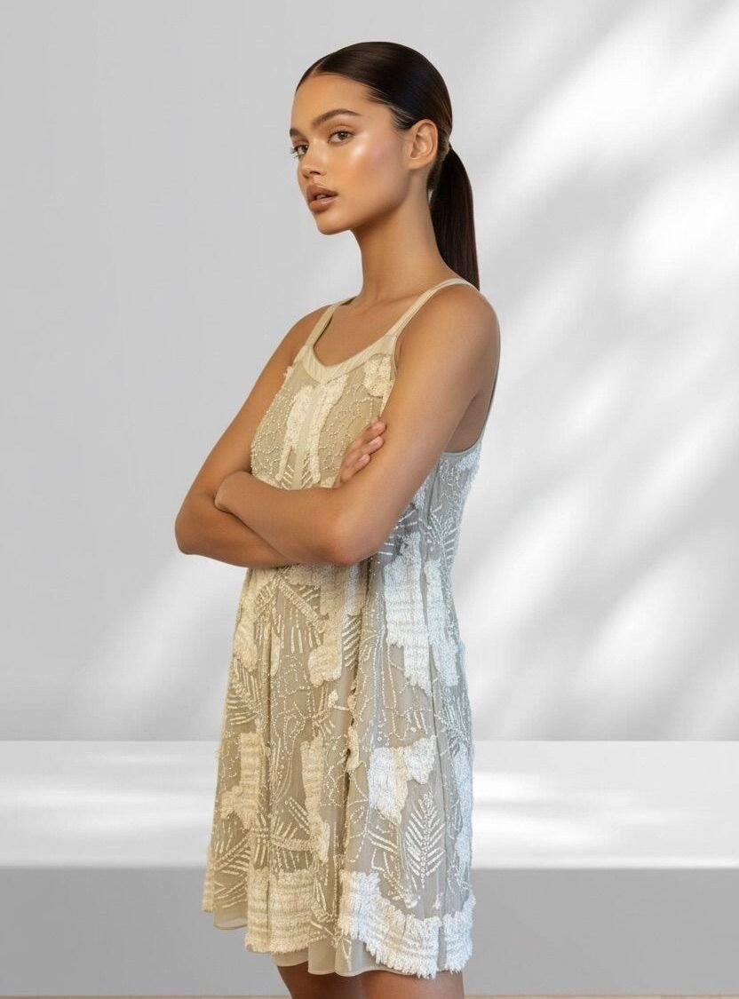 Vestido Bordado FREE PEOPLE