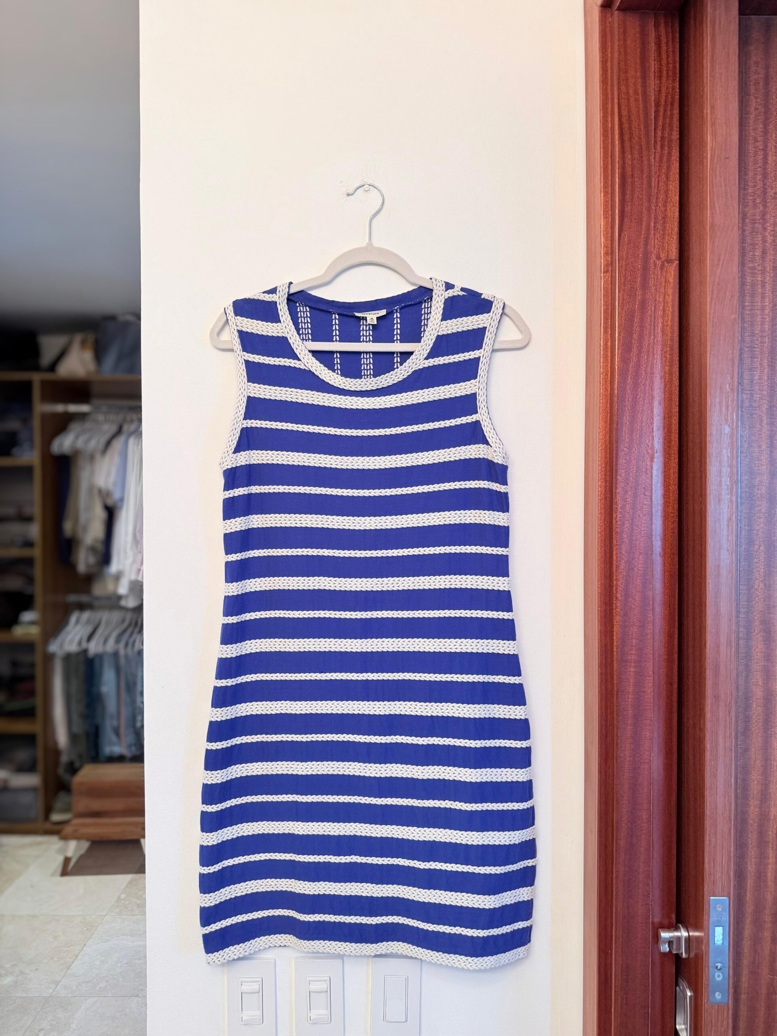 Vestido Rayado Azul MAX STUDIO - Imagen 2