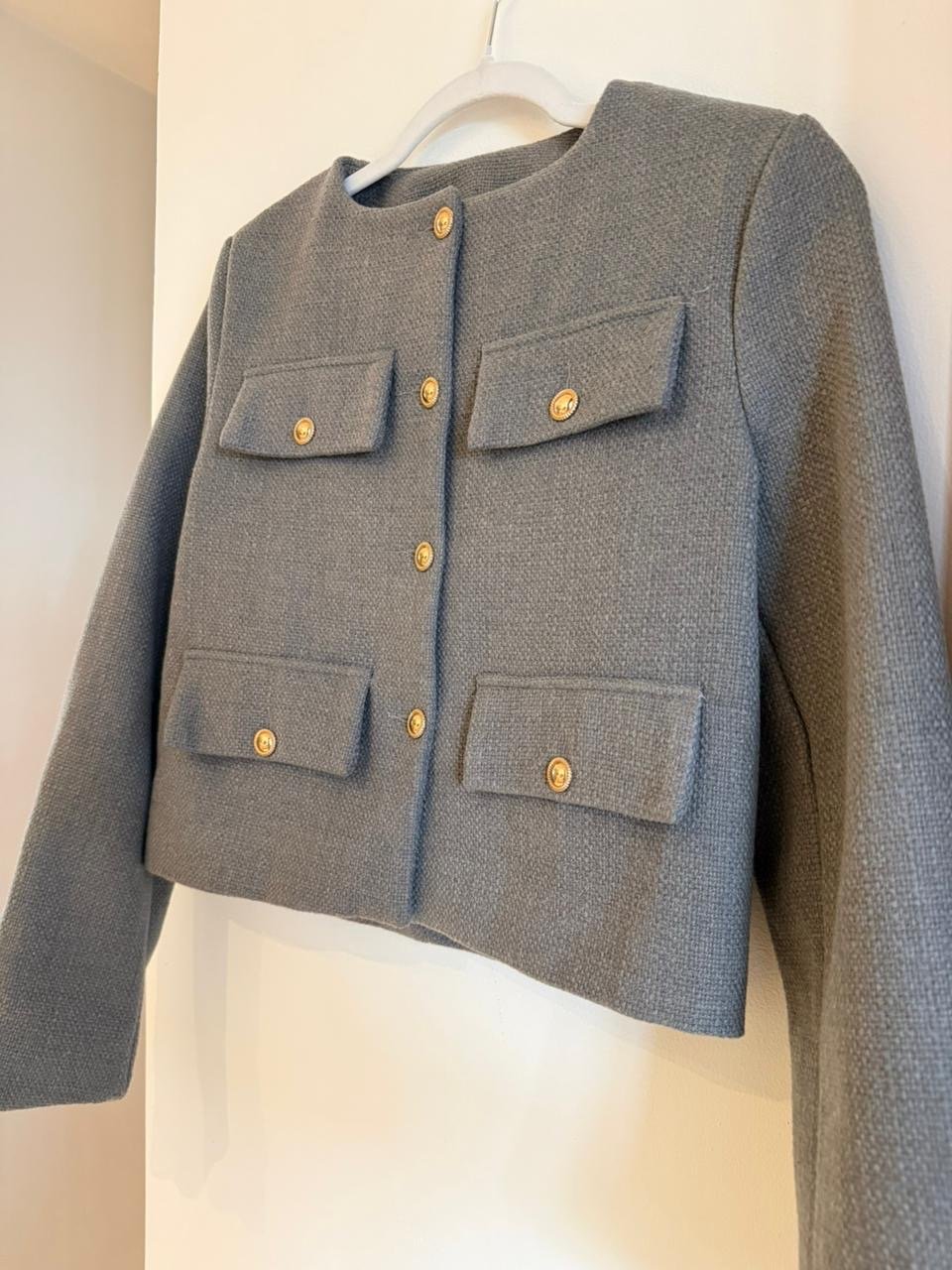 Chaqueta Elegante Gris - Imagen 3