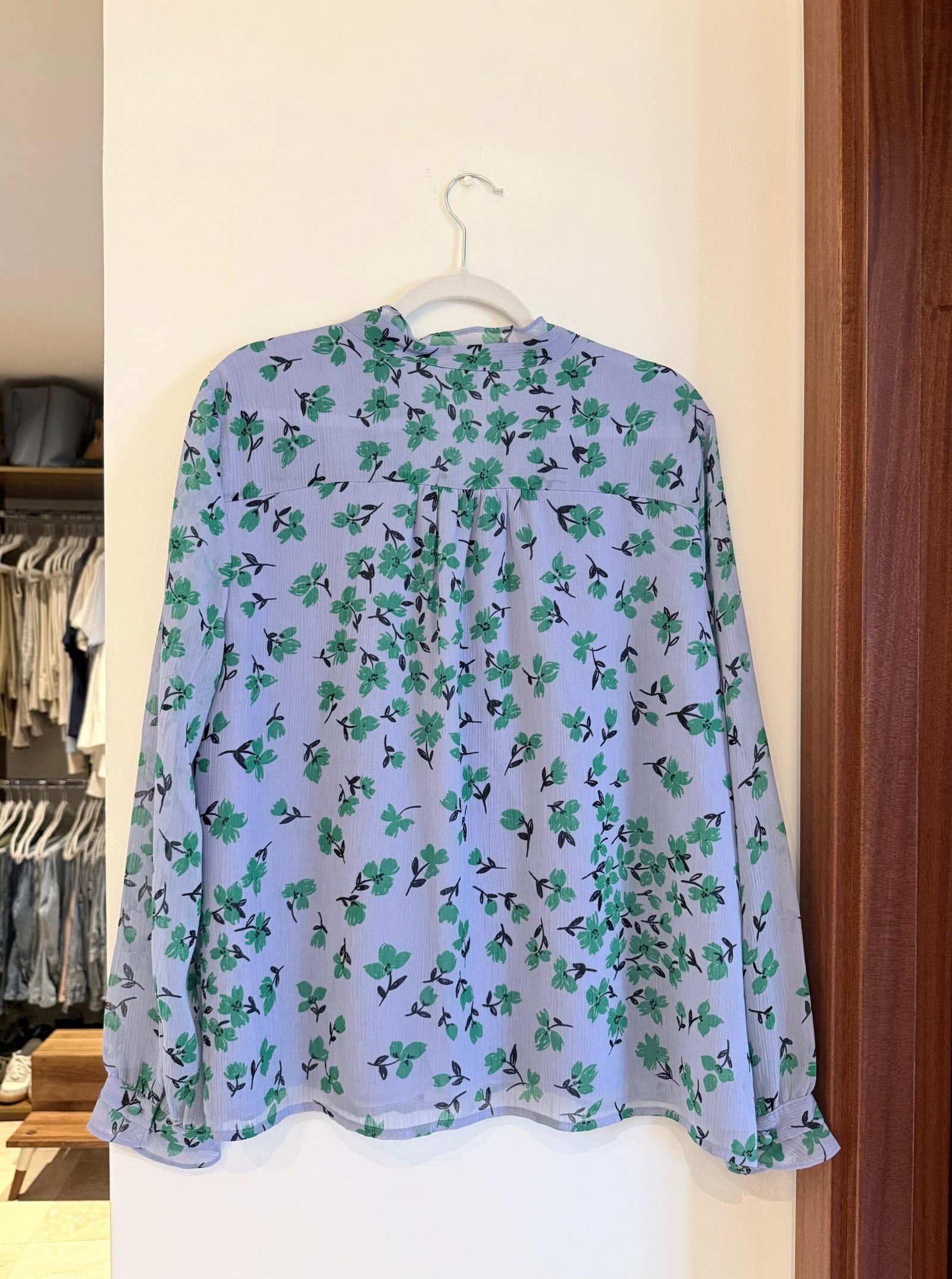 Blusa Floral Elegante ANN TAYLOR - Imagen 3