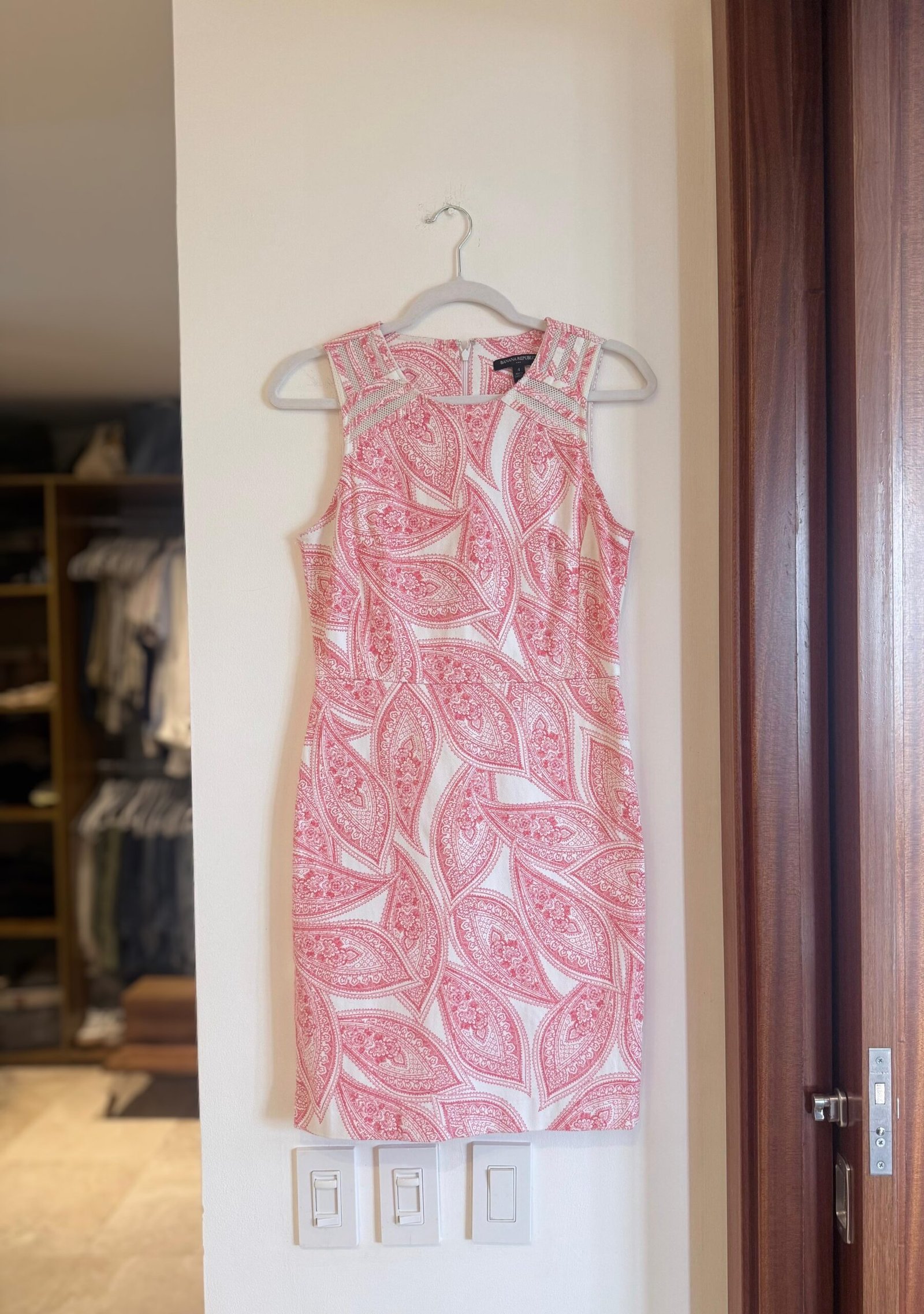 Vestido Estampado Paisley BANANA REPUBLIC - Imagen 3