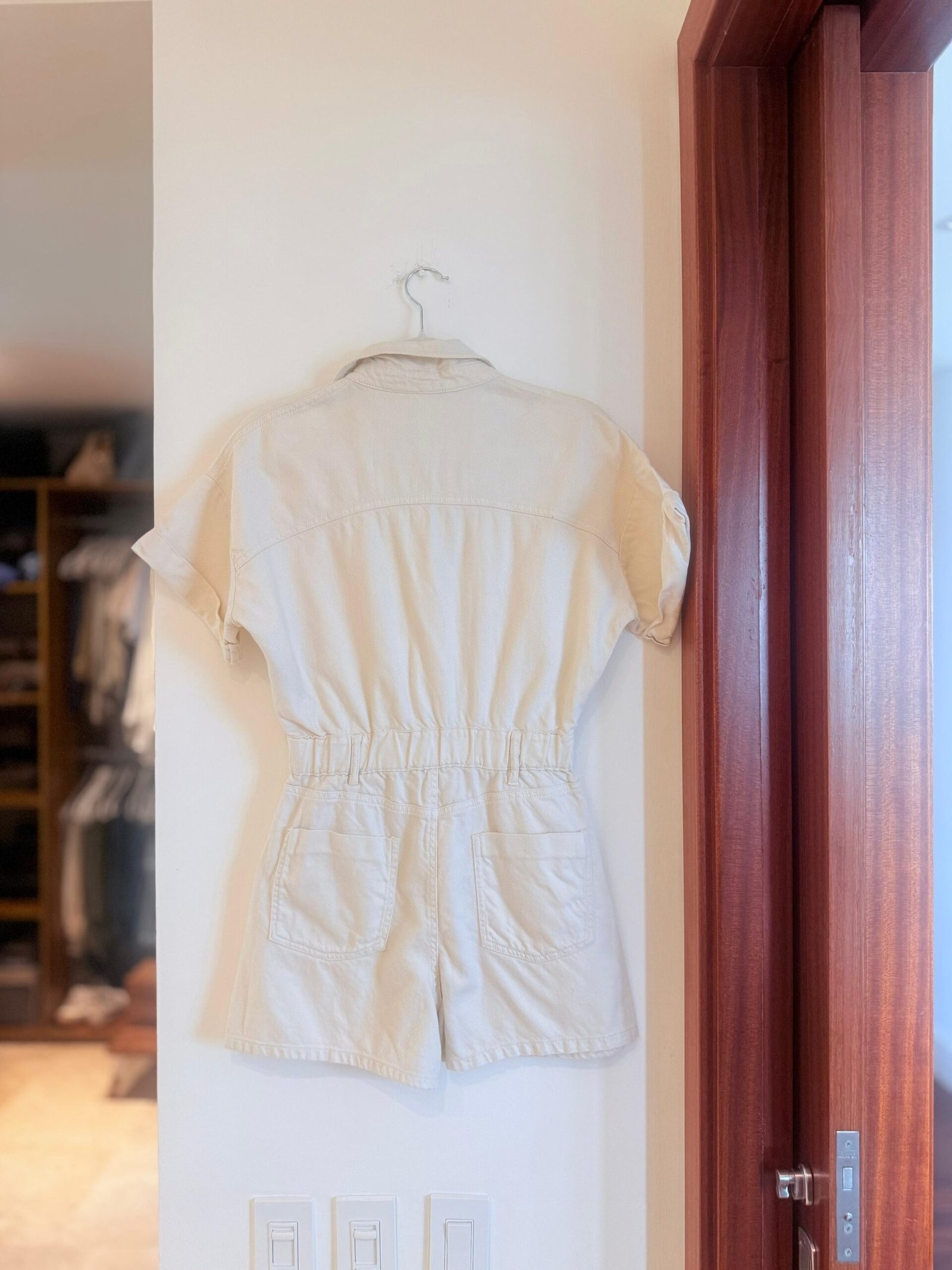 Jumpsuit corto denim ZARA - Imagen 3