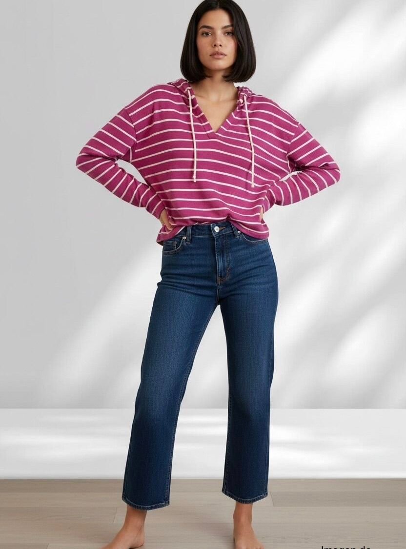 Hoodie Rayada J.CREW