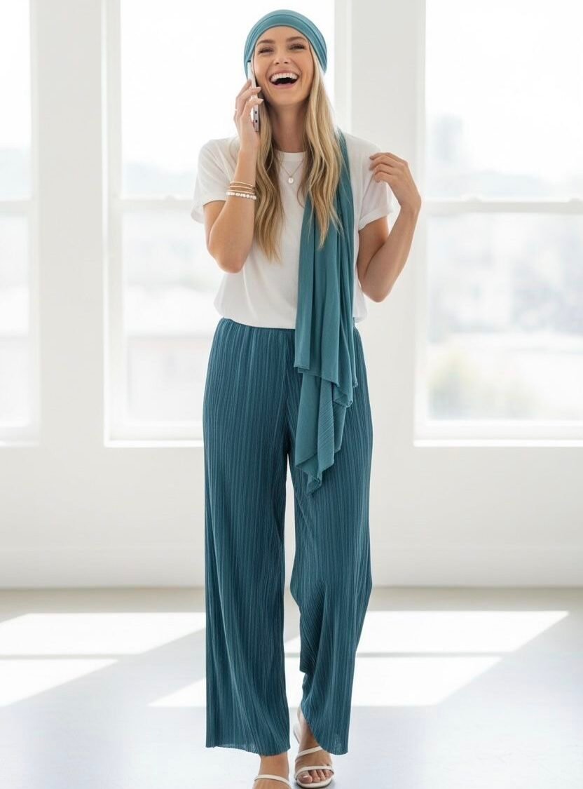 Pantalón Plisado  ZARA