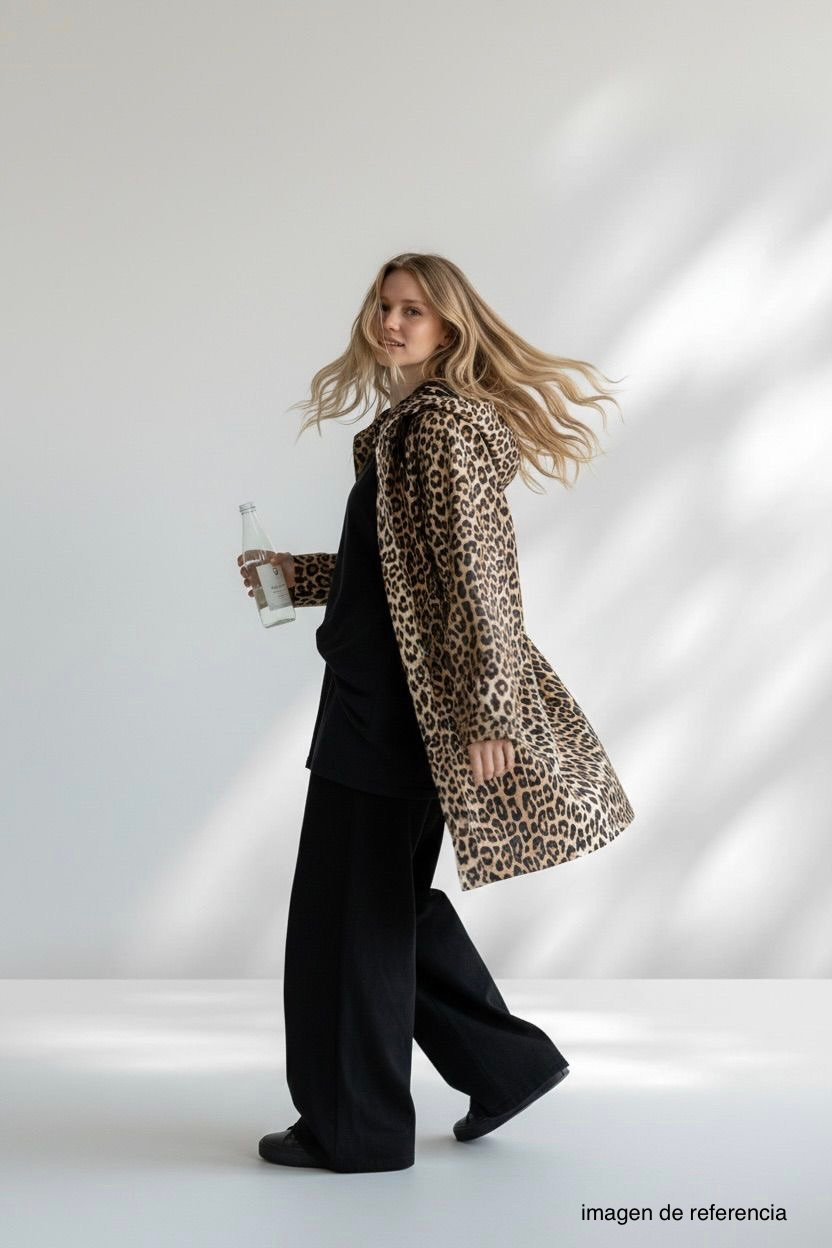 Gabardina Animal Print H&M