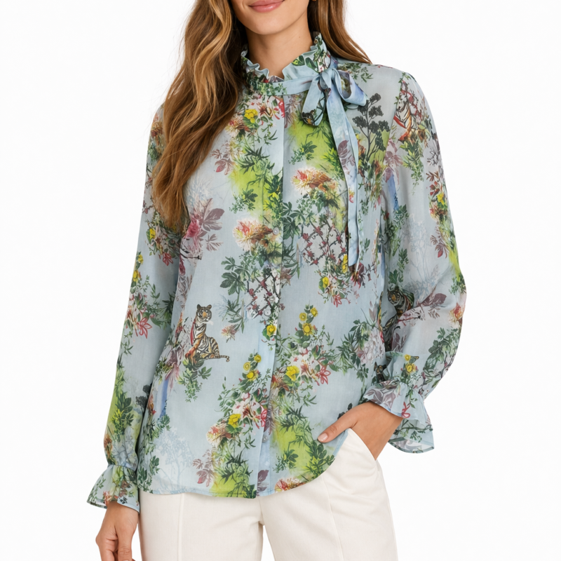 Blusa Floral ASOS