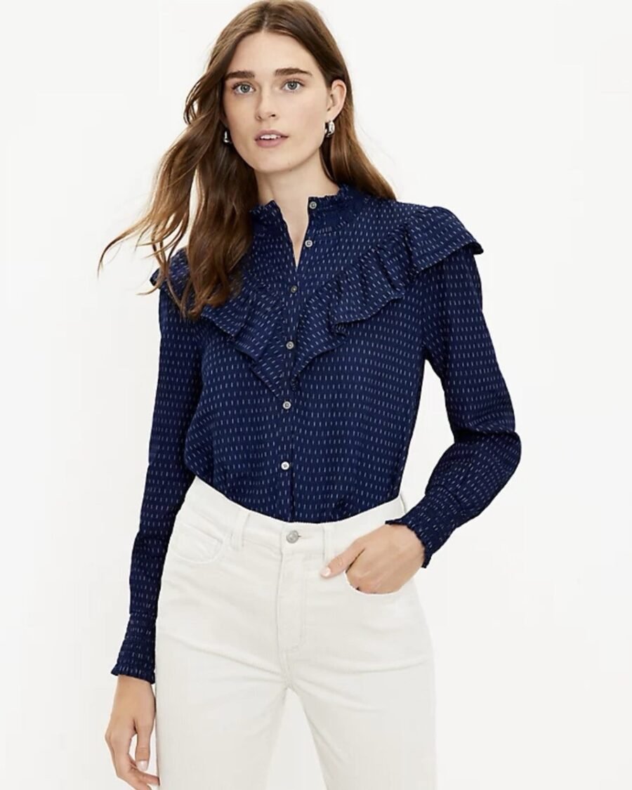 Blusa Azul LOFT