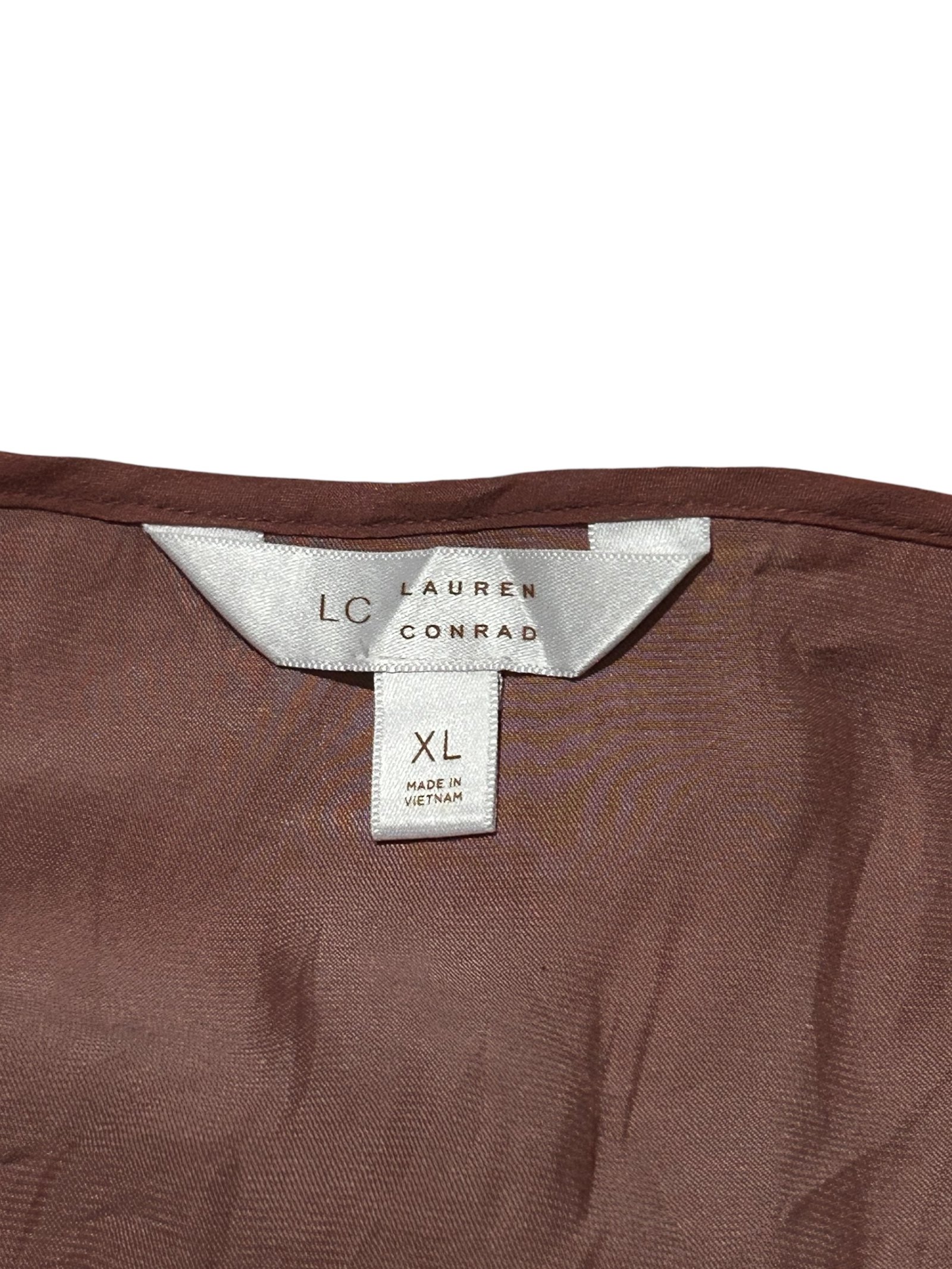 Blusa Fluidal Terracota LC LAUREN CONRAD - Imagen 3