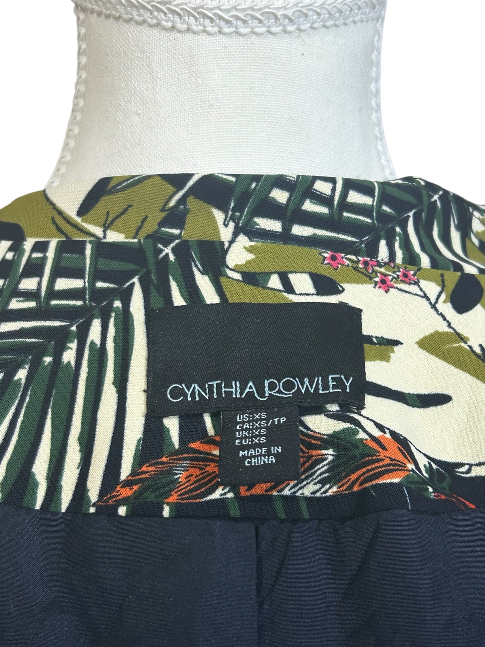 Blazer Tropical CYNTHIA ROWLEY - Imagen 3