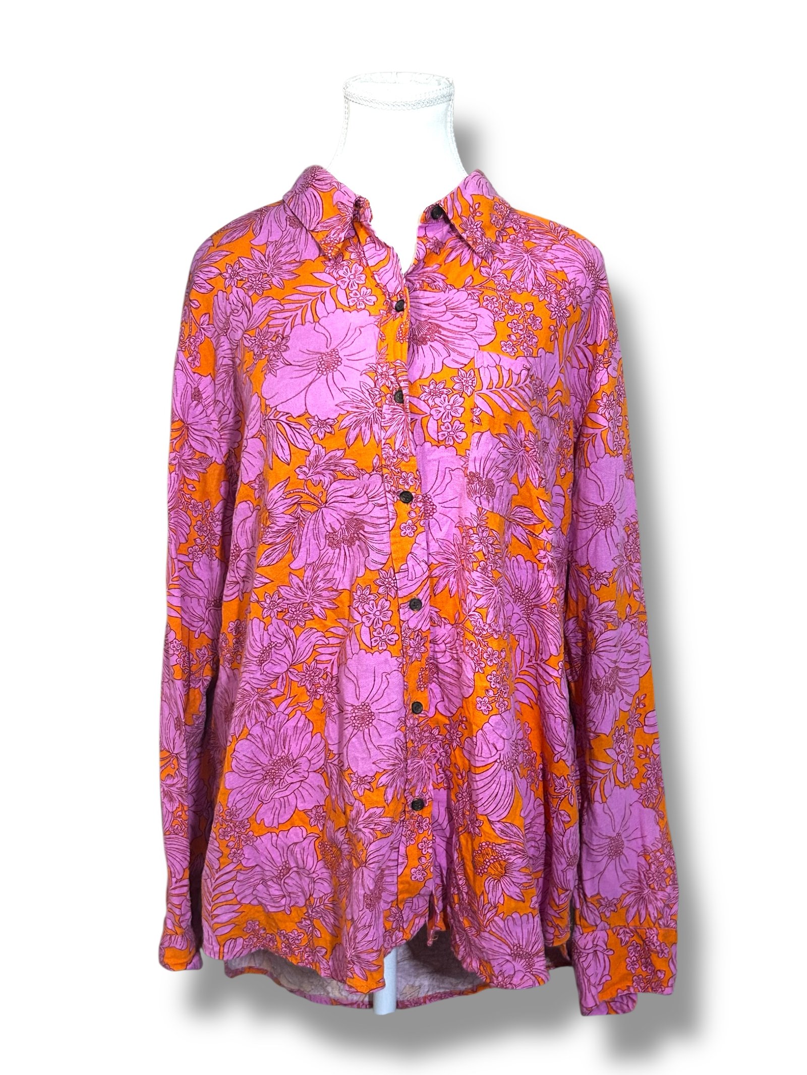 Blusa Floral Relaxed Fit UNIVERSAL THREAD - Imagen 2