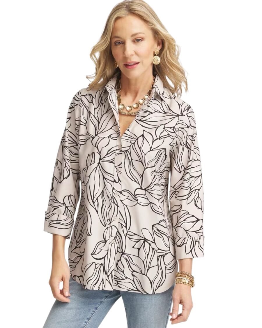 Blusa Estampada Elegante CHICO’S
