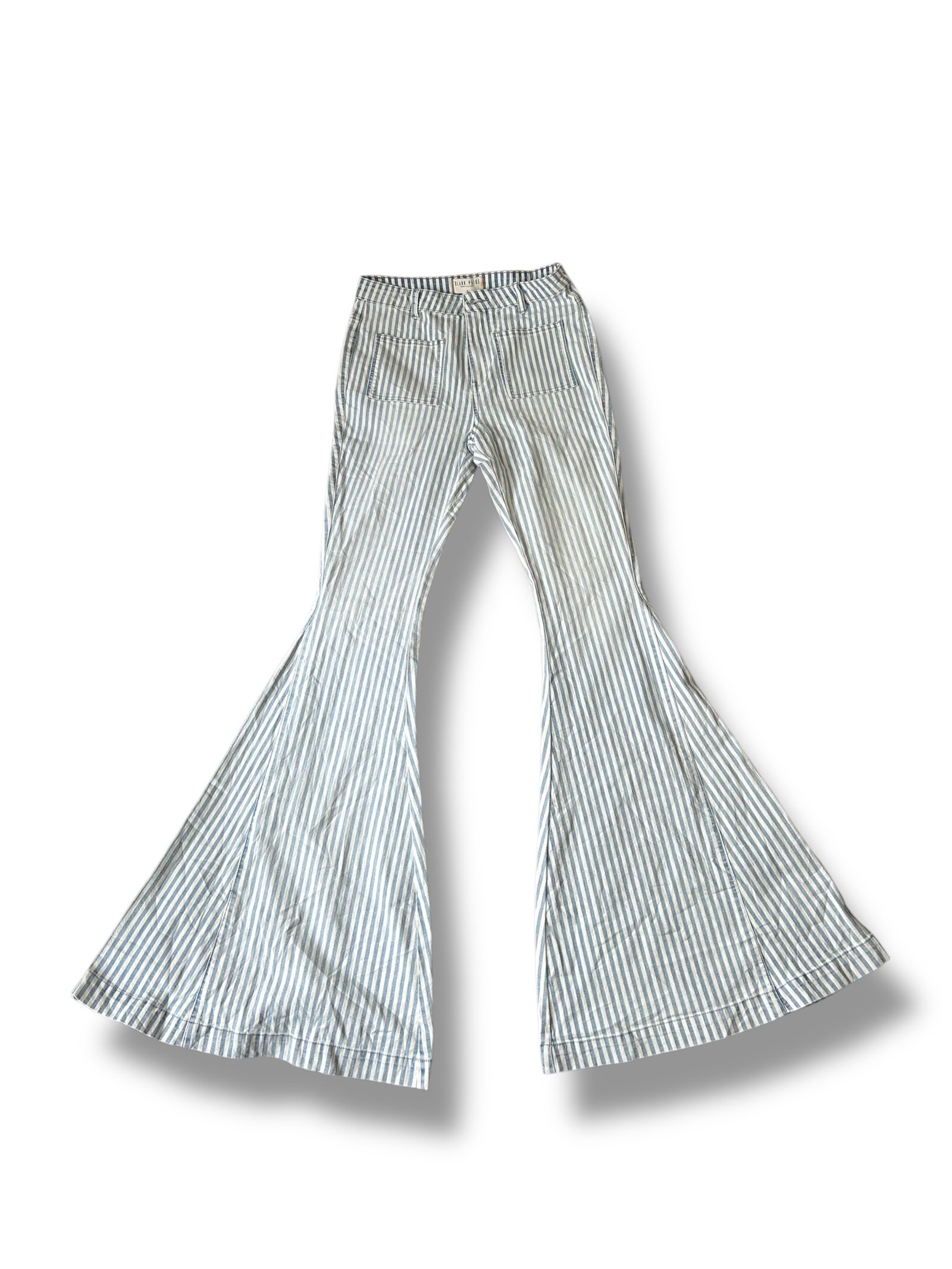 Pantalón Flare Rayado BLANK PAIGE - Imagen 2