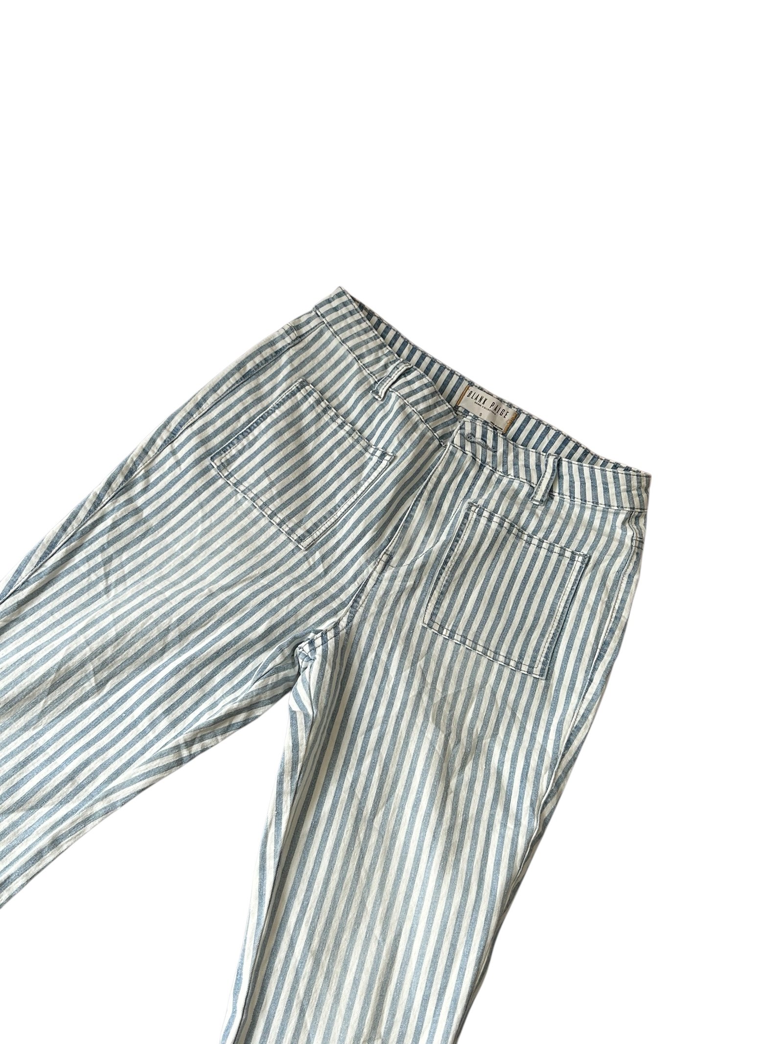 Pantalón Flare Rayado BLANK PAIGE - Imagen 3