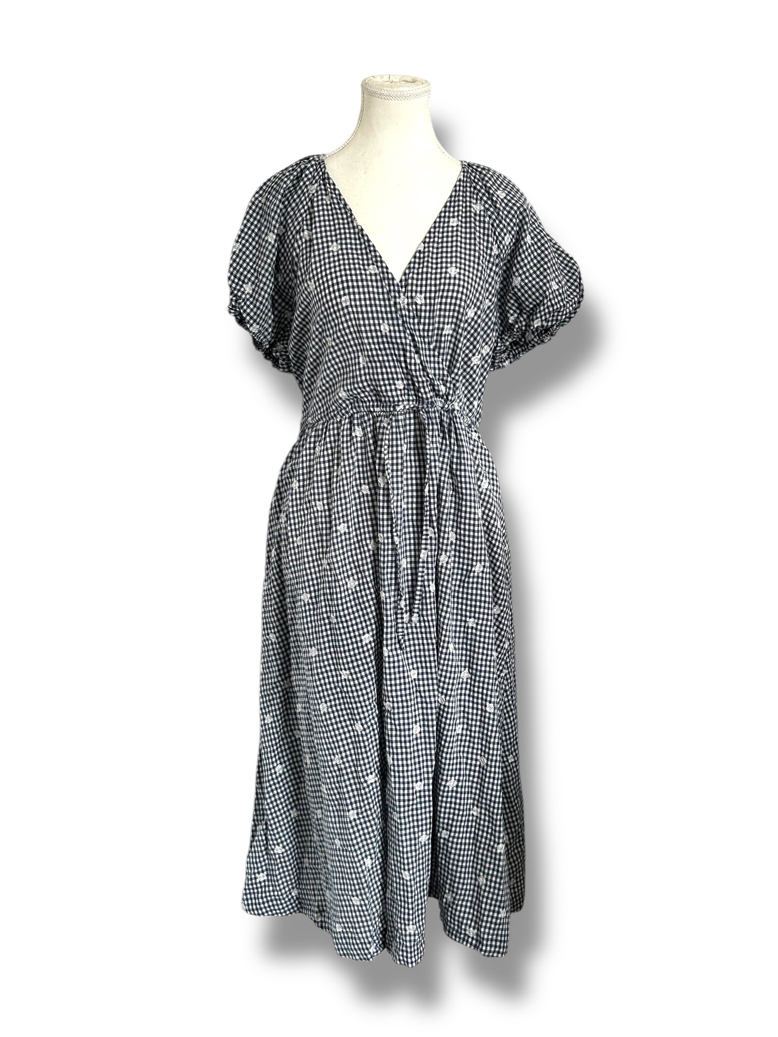 Vestido cuadros gingham MADEWELL - Imagen 2
