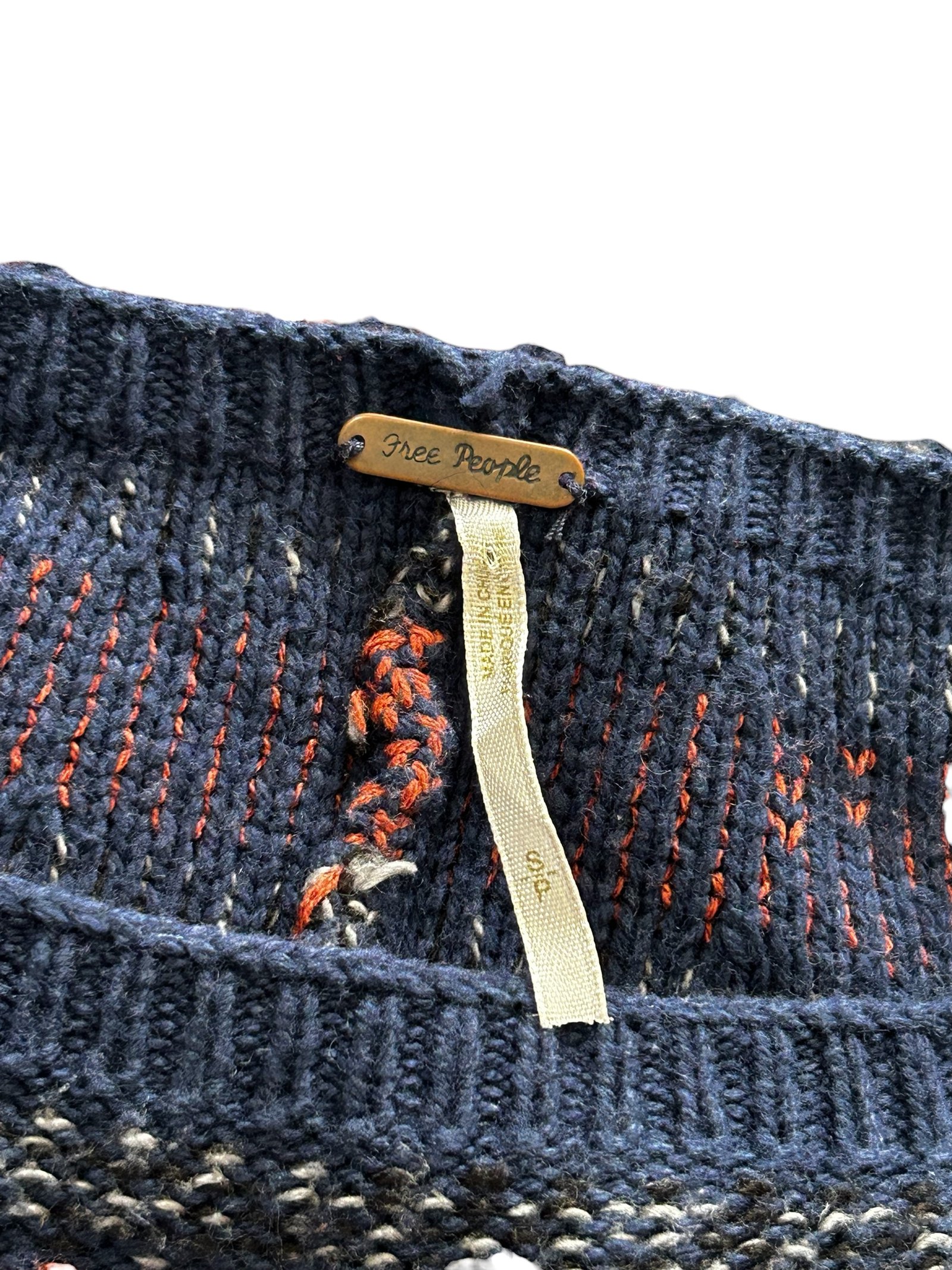 Suéter tejido patchwork FREE PEOPLE - Imagen 3