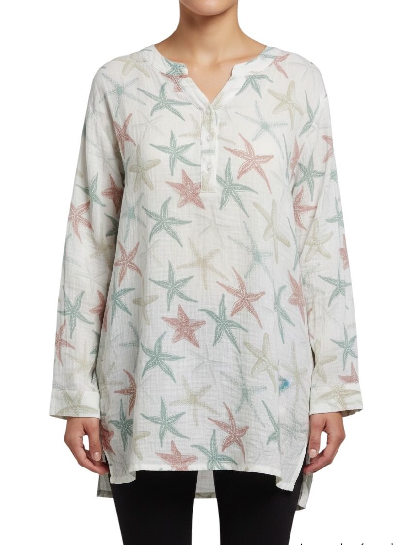 Blusa Playera Estrellas de Mar