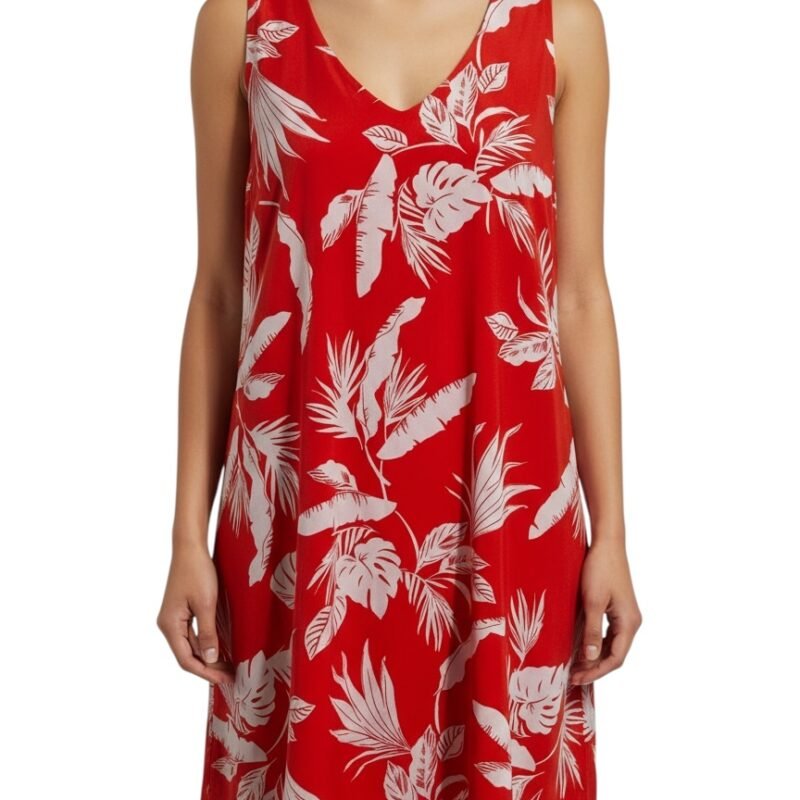 Vestido Tropical Rojo OLD NAVY