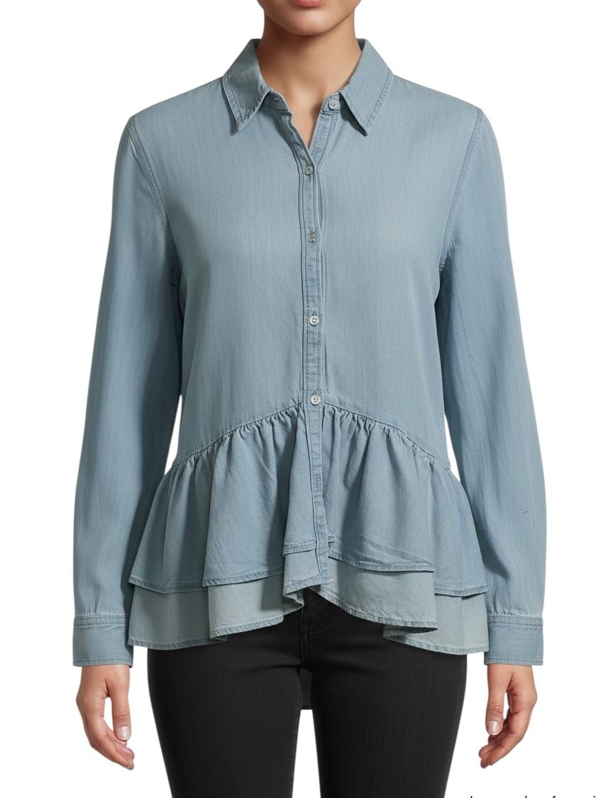 Blusa Con Volantes MELROSE AND MARKET