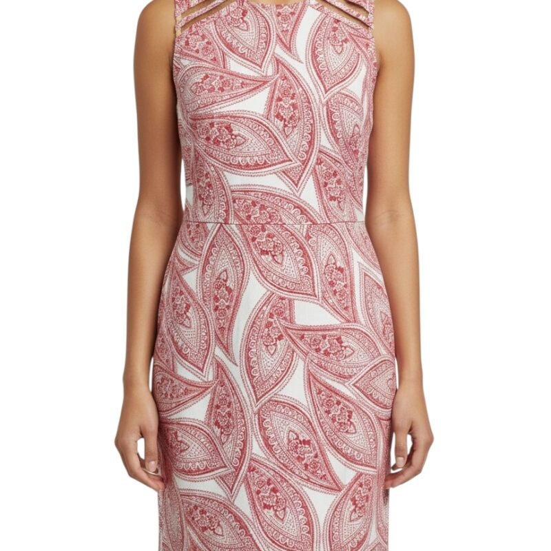 Vestido Estampado Paisley BANANA REPUBLIC