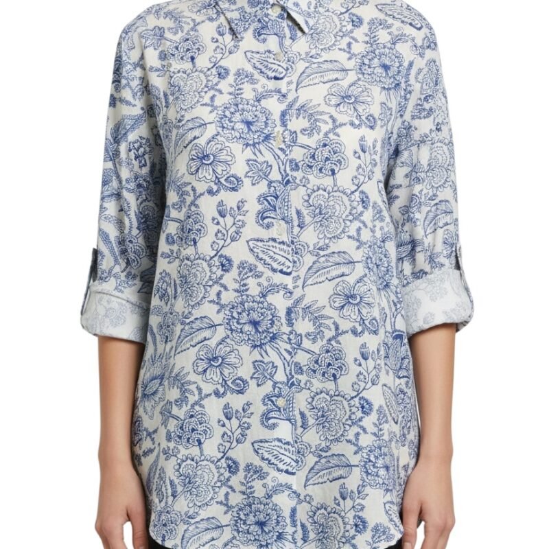 Blusa Floral Azul LULaROE