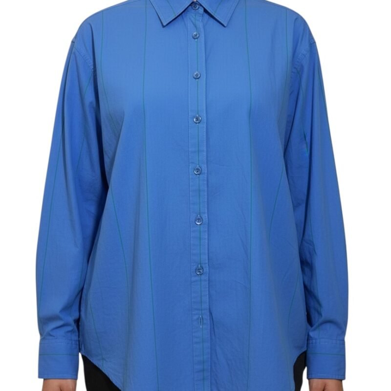 Camisa Clásica Azul VINTAGE HAVANA