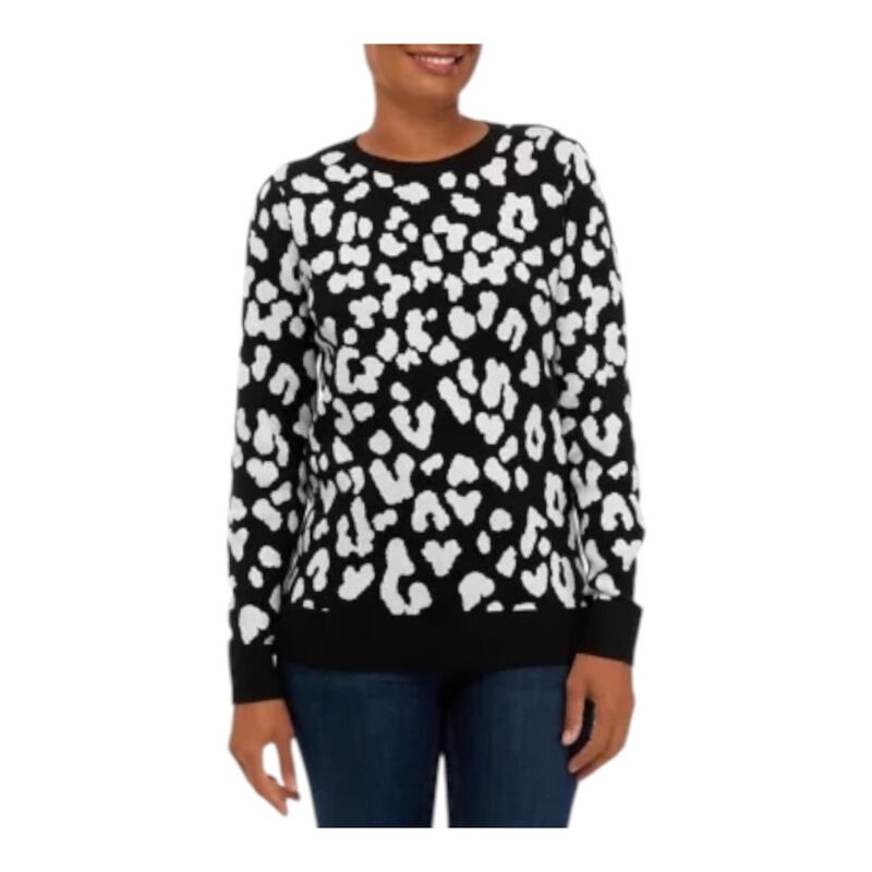 Suéter Animal Print KIM ROGERS