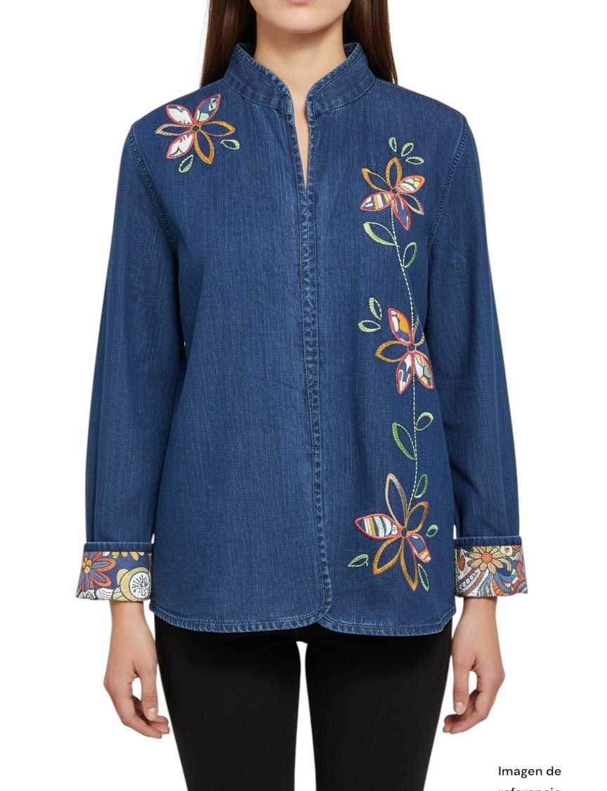 Blusa Bordada Floral ALFRED DUNNER