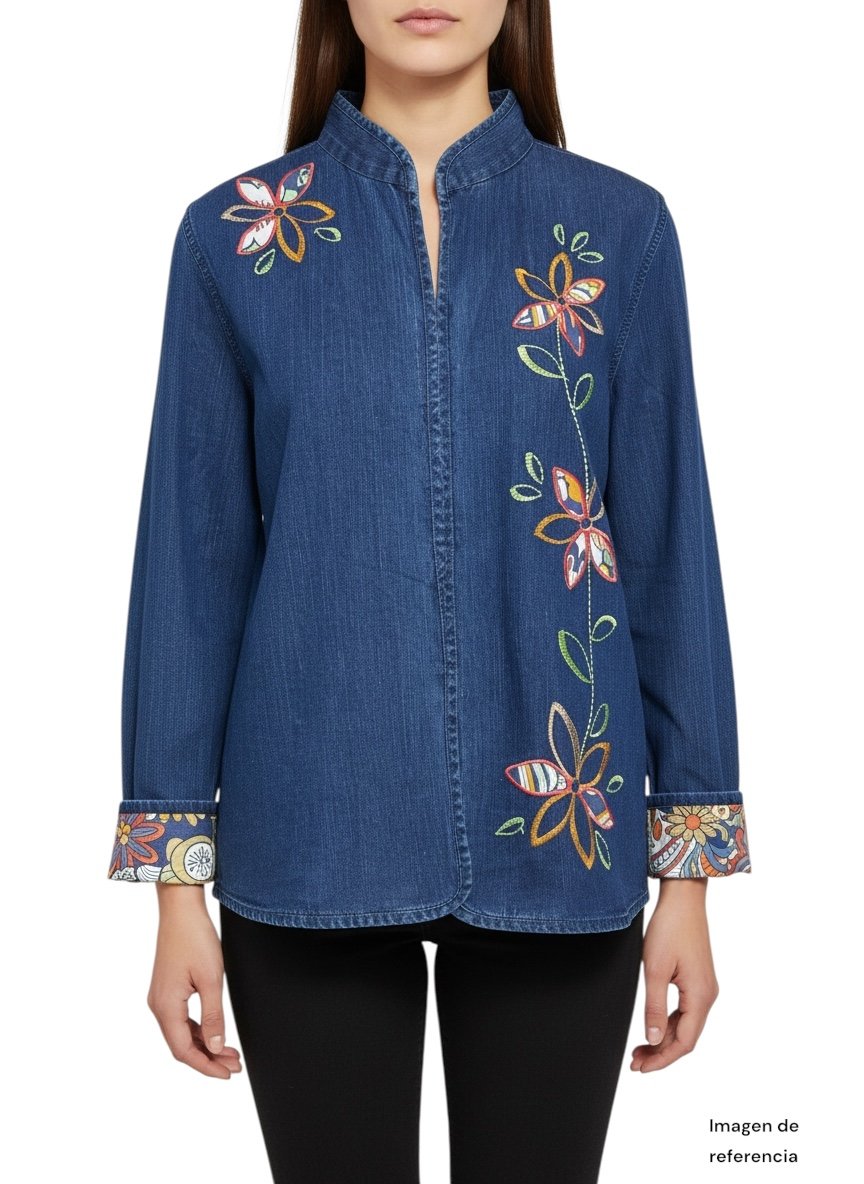 Blusa Bordada Floral ALFRED DUNNER