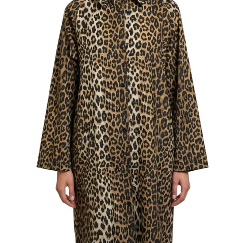 Gabardina Animal Print H&M