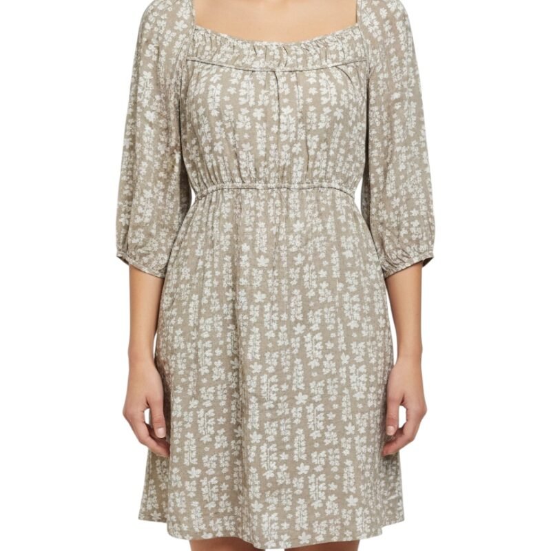 Vestido Floral Beige OLD NAVY