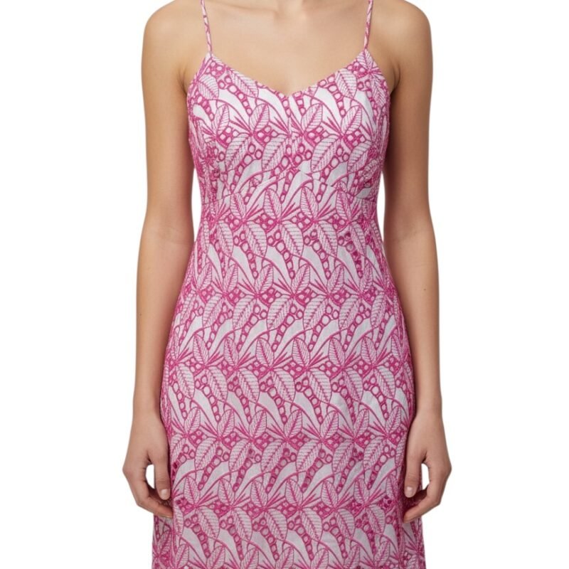 Vestido Encaje Rosa CROWN & IVY