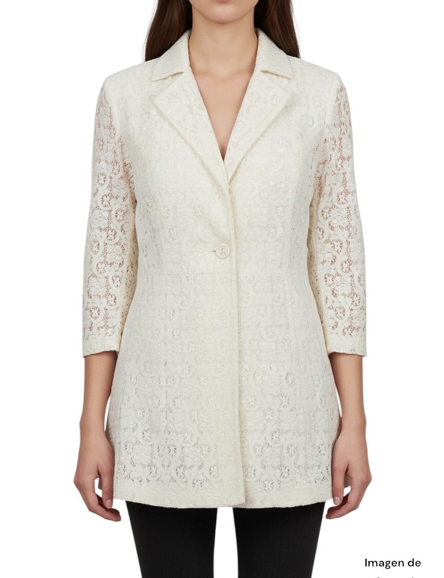 Blazer de encaje ANNE KLEIN