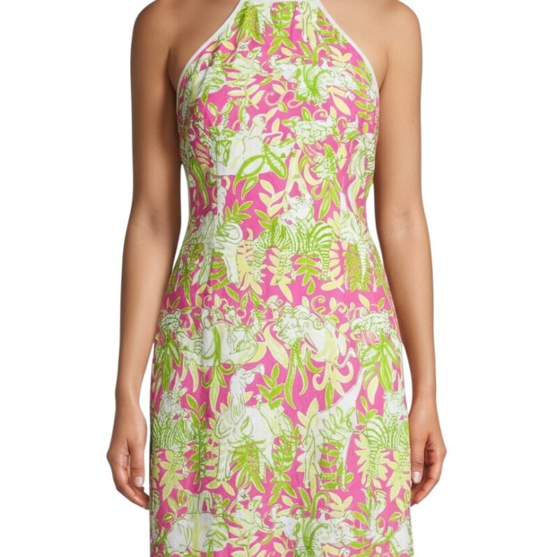 Vestido halter  tropical LILLY PULITZER