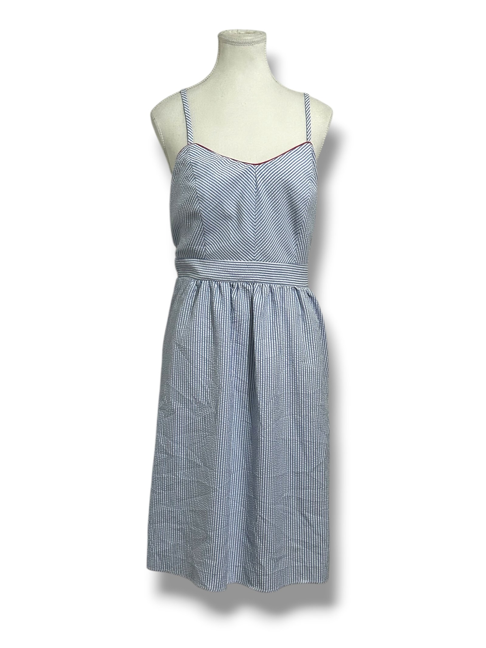 Vestido Celeste Tirantes R&K - Imagen 2