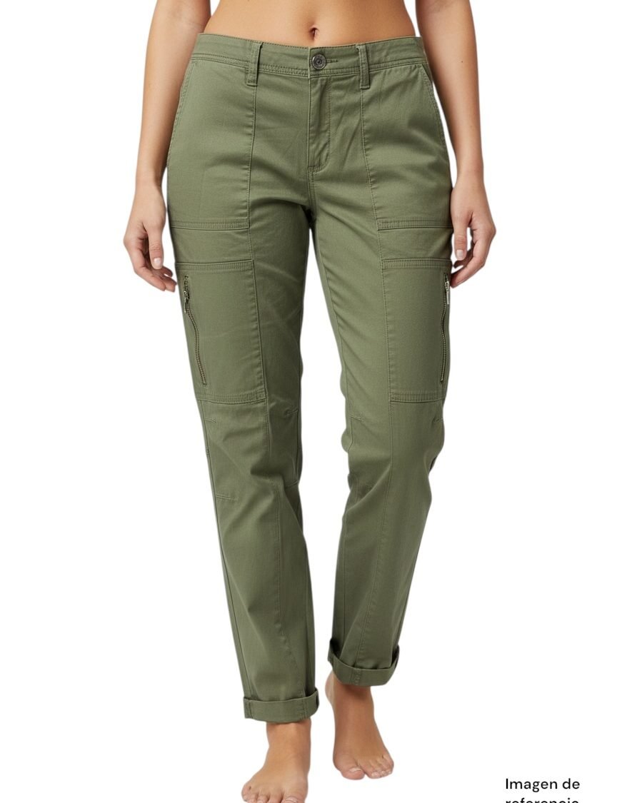 Pantalón cargo verde WHITE HOUSE