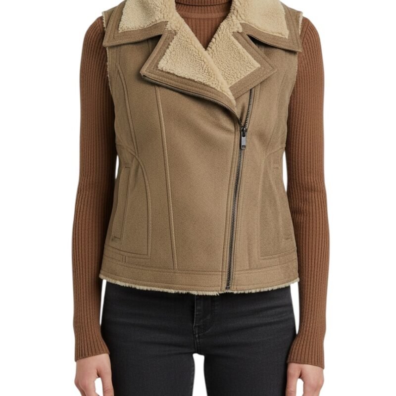 Chaleco Afelpado OLIVE & OAK