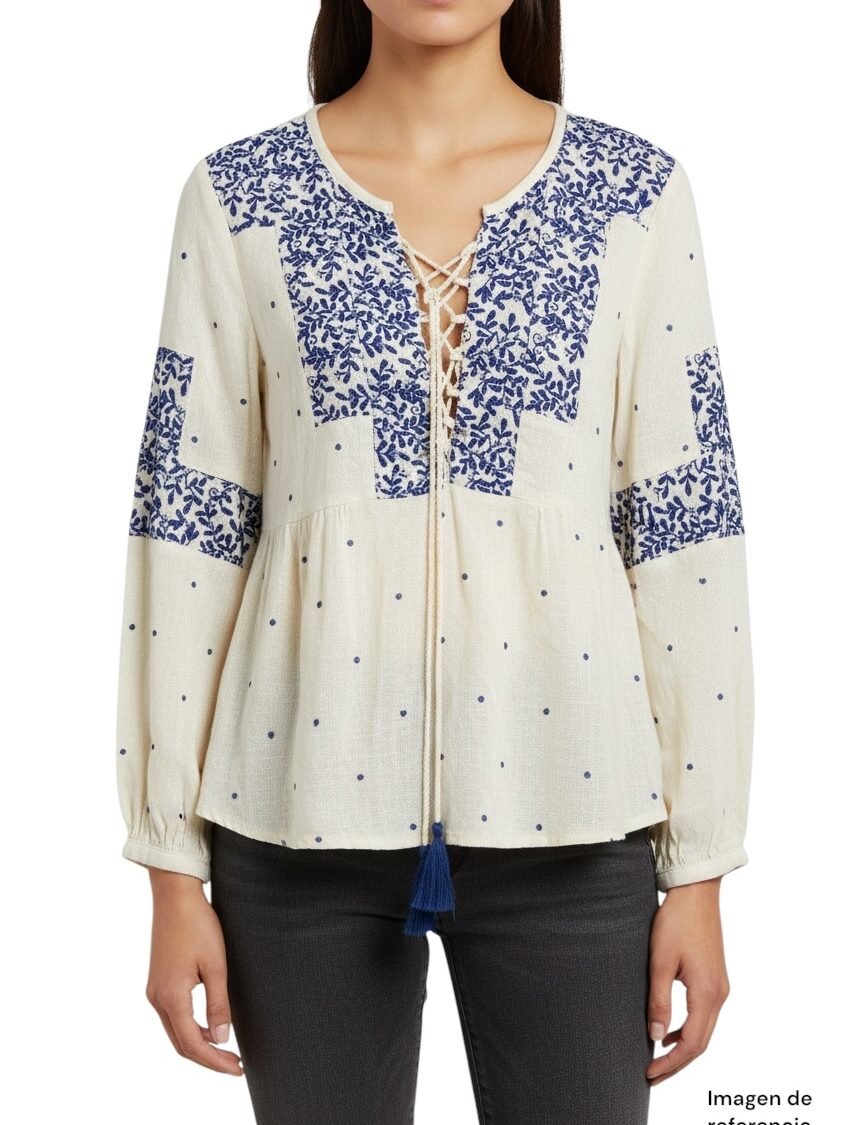 Blusa Bordada Boho VANESSA VIRGINIA
