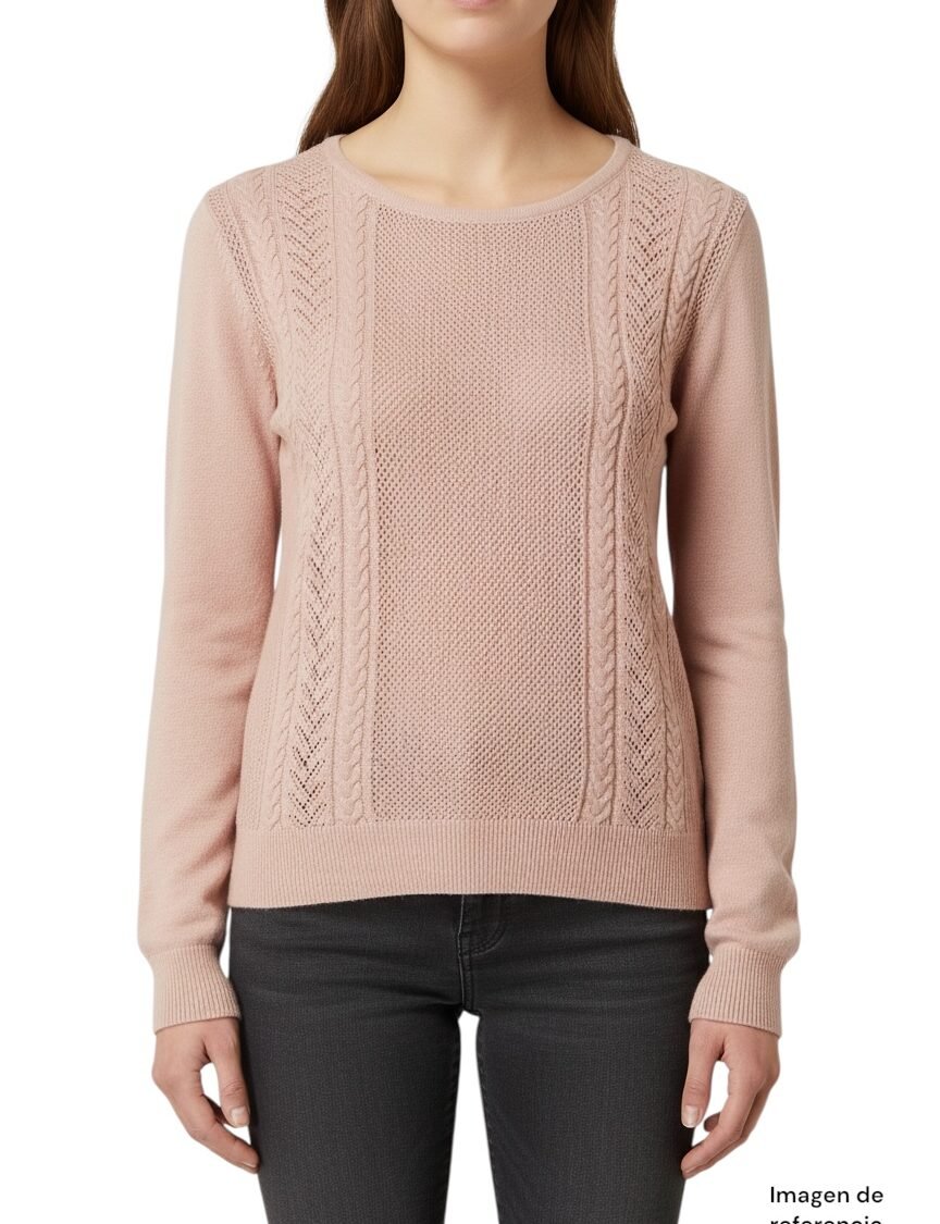 Suéter rosa claro MNG Basics