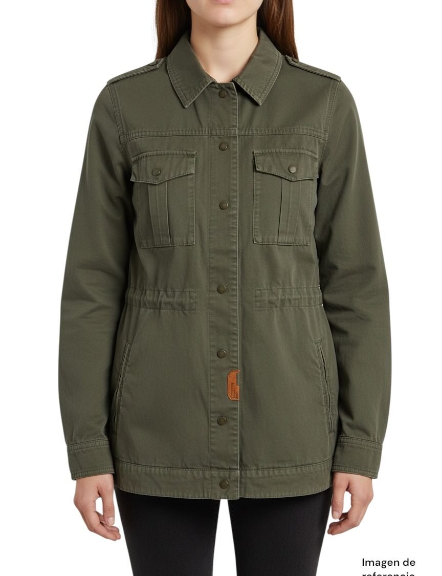 Chaqueta Estilo Militar ZARA