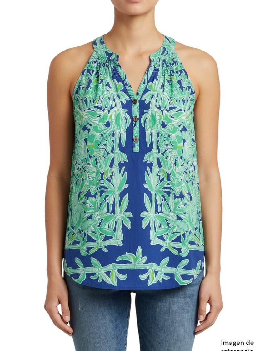 Blusa Tropical Azul LILLY PULITZER