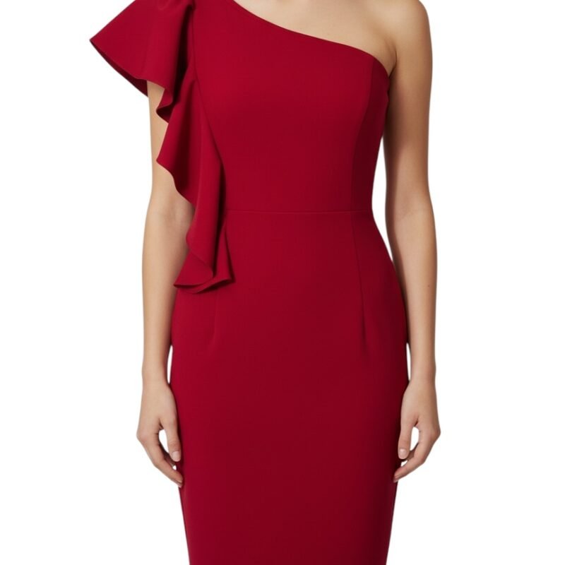 Vestido Rojo Elegante