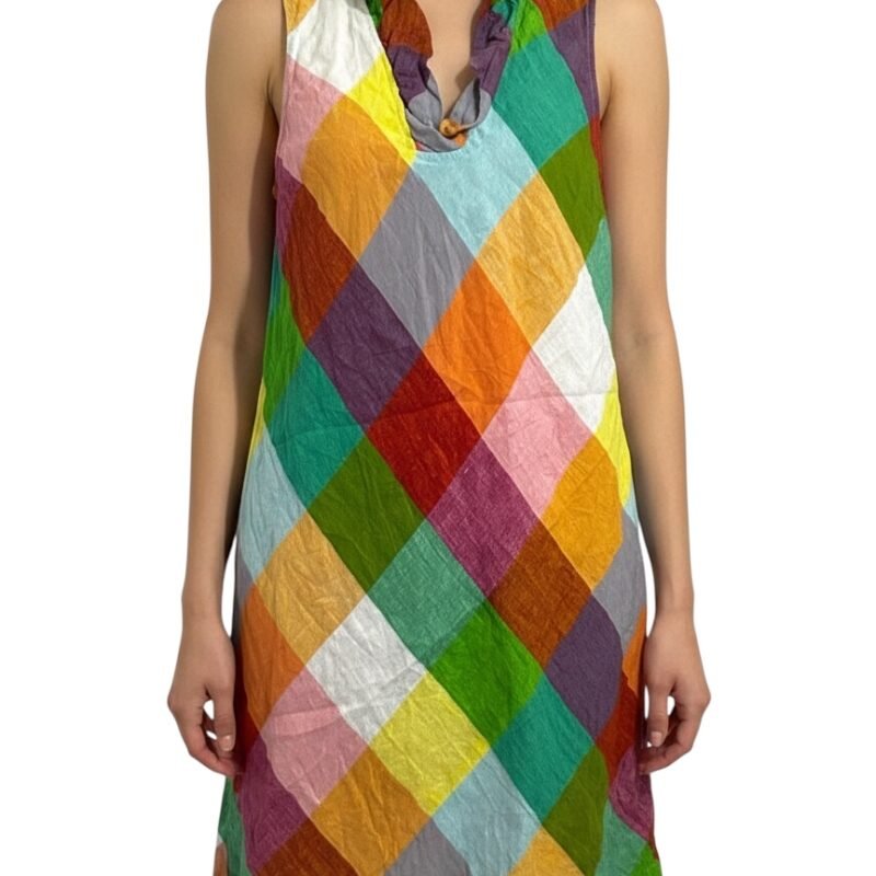 Vestido Estampado Multicolor CROWN & IVY