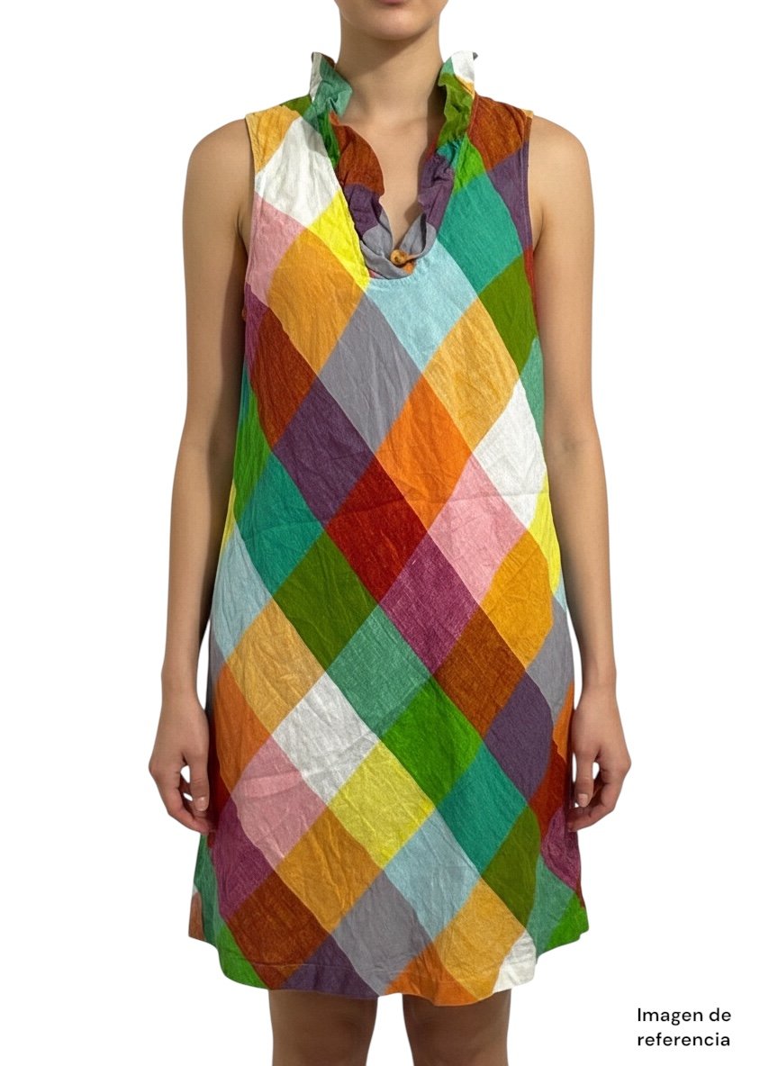 Vestido Estampado Multicolor CROWN & IVY