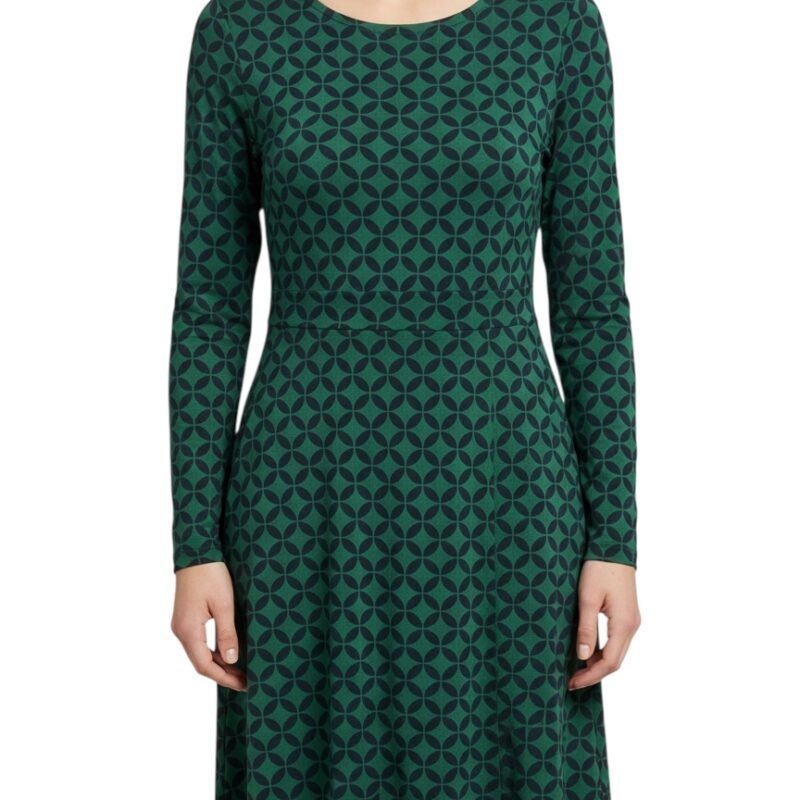 Vestido Estampado Geométrico BODEN