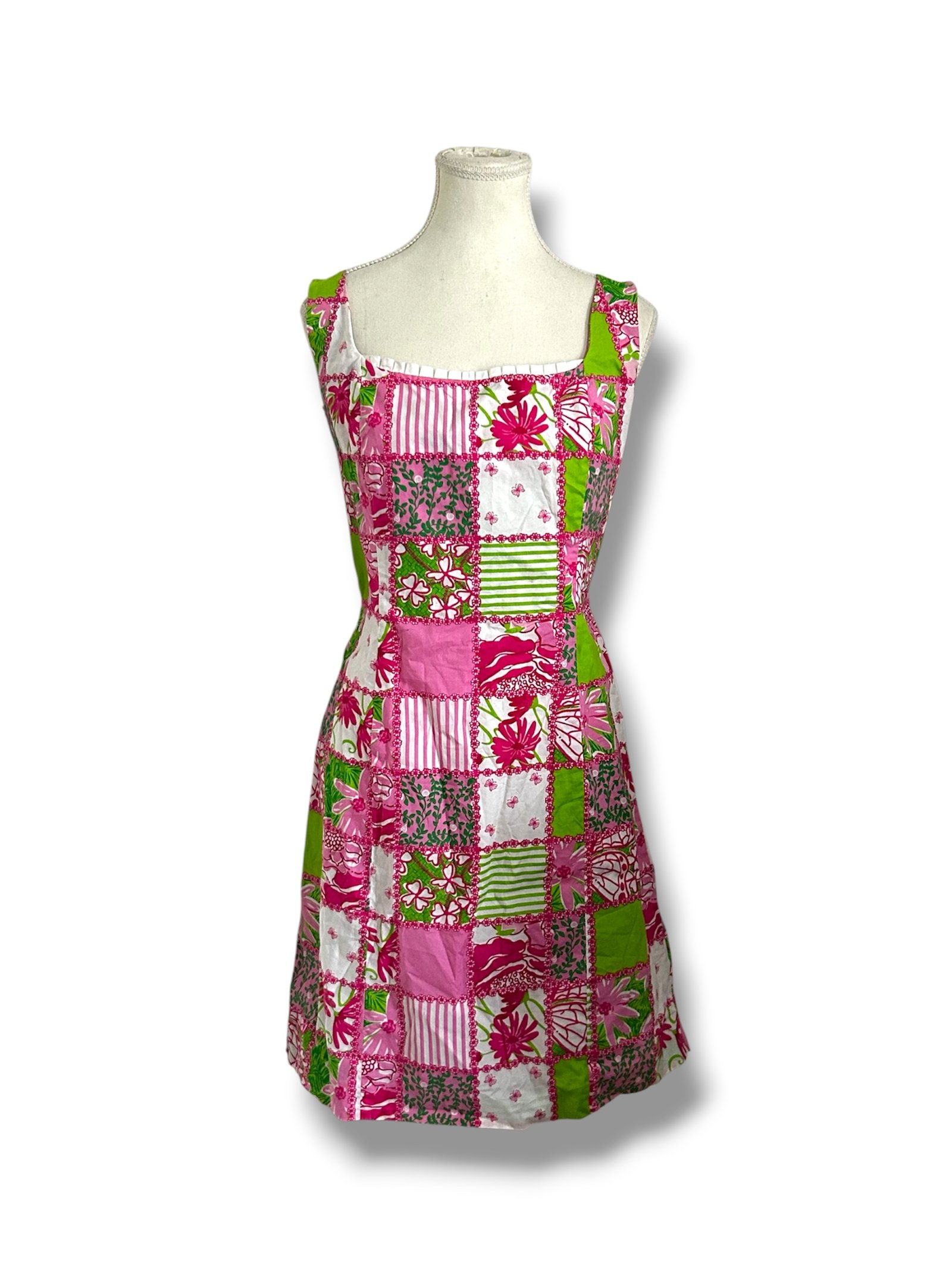 Vestido Patchwork Multicolor LILLY PULITZER - Imagen 2
