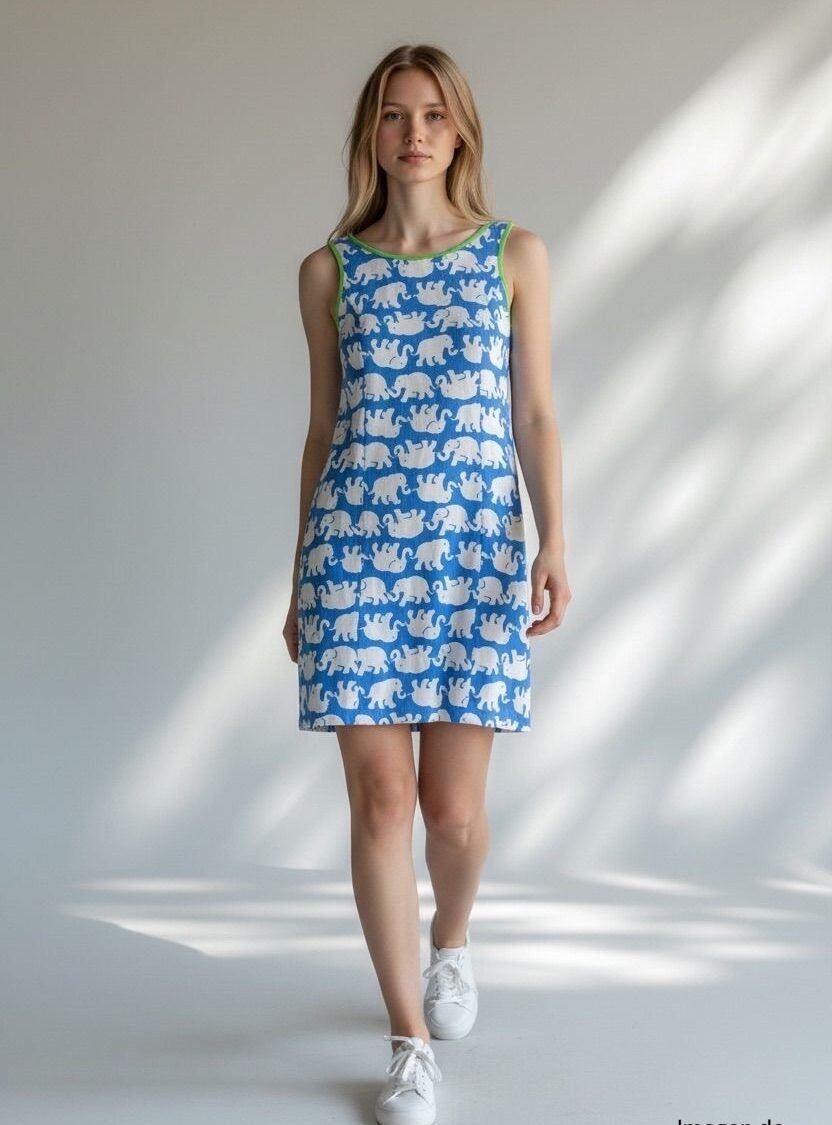 Vestido Estampado de Elefantes LILLY PULITZER