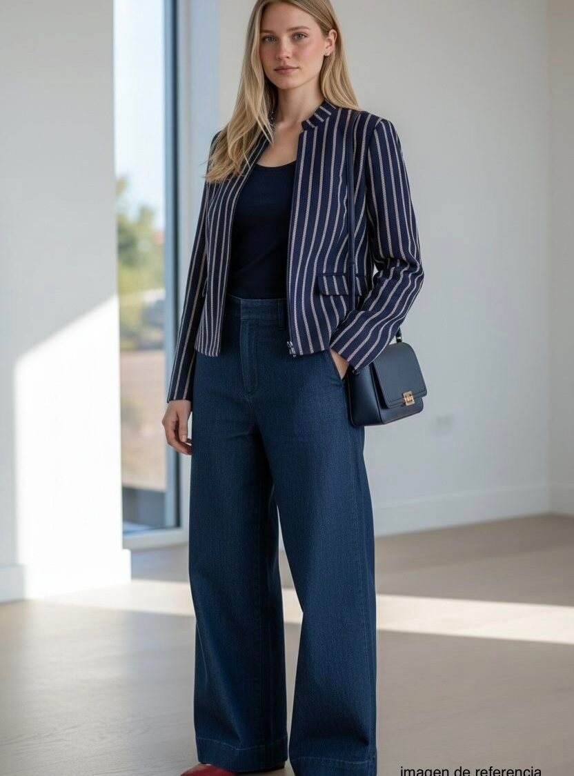 Blazer Azul Marino BANANA REPUBLIC