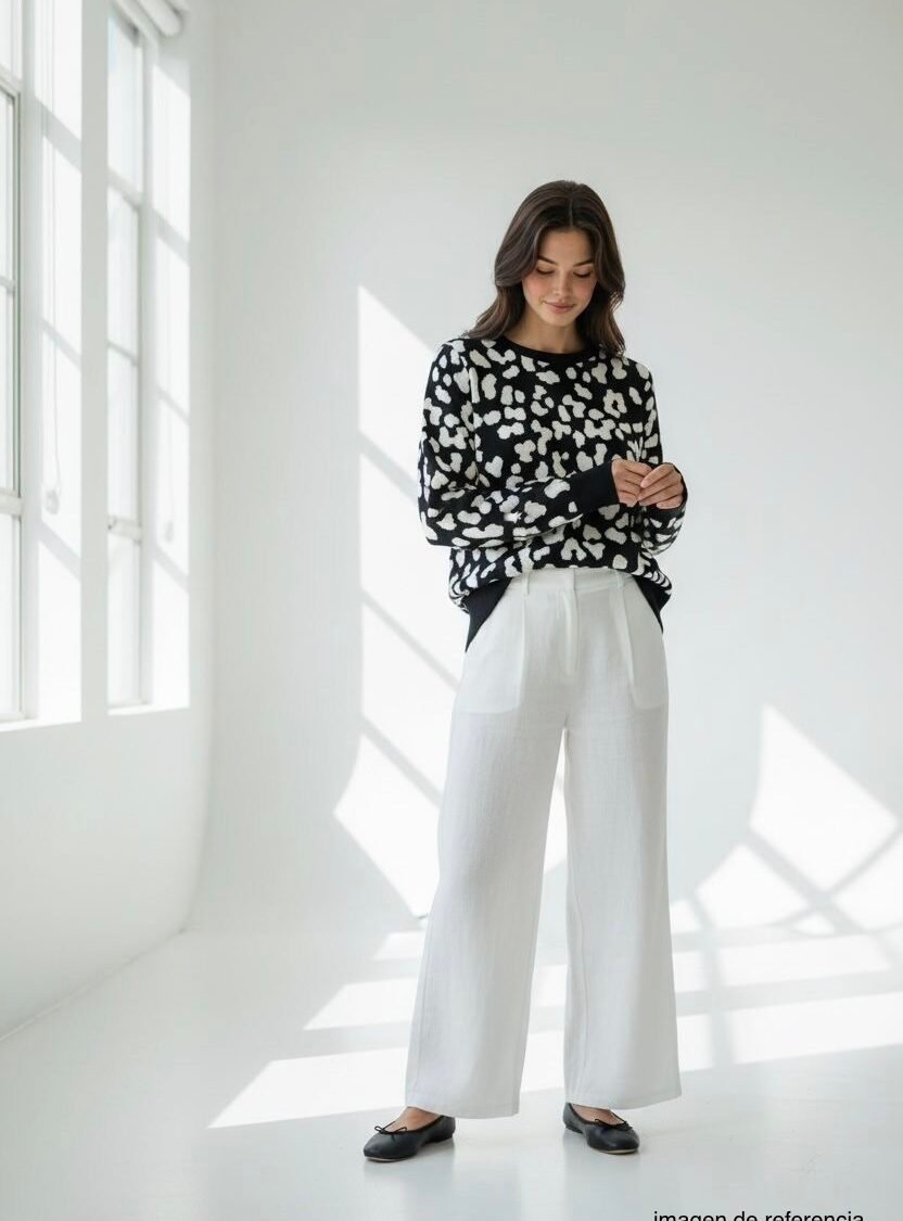 Suéter Animal Print KIM ROGERS