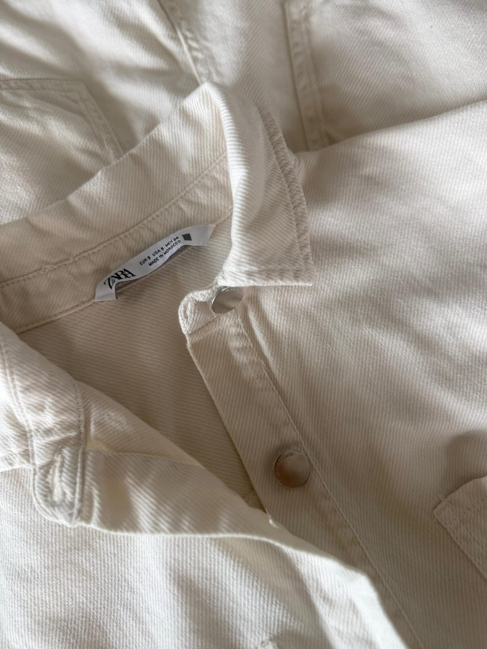 Jumpsuit corto denim ZARA - Imagen 4