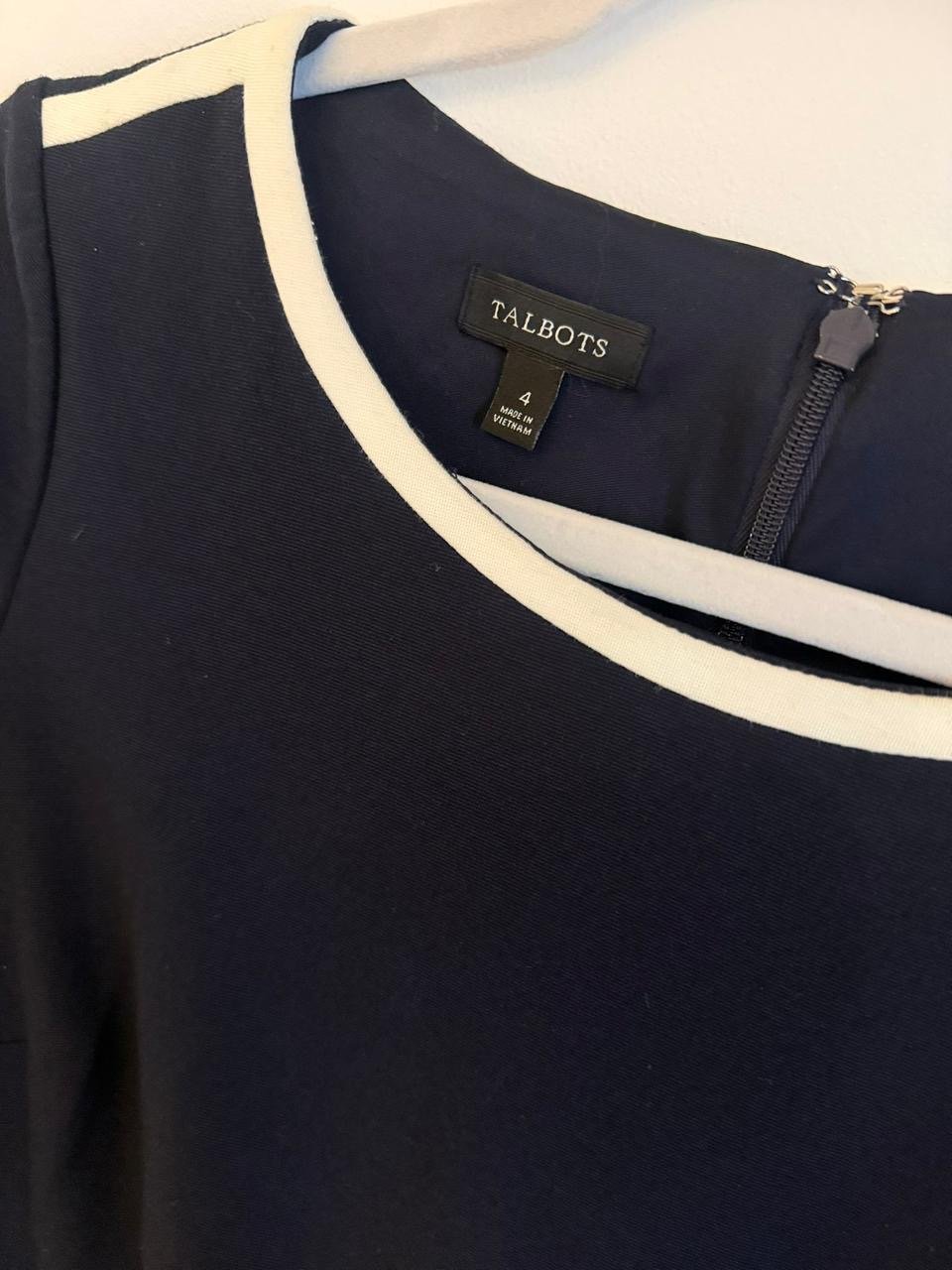 Vestido Azul Clásico TALBOTS - Imagen 5